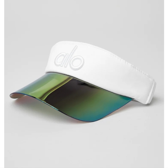 ALO Yoga Accessories Alo Yoga Solar Visor White Poshmark